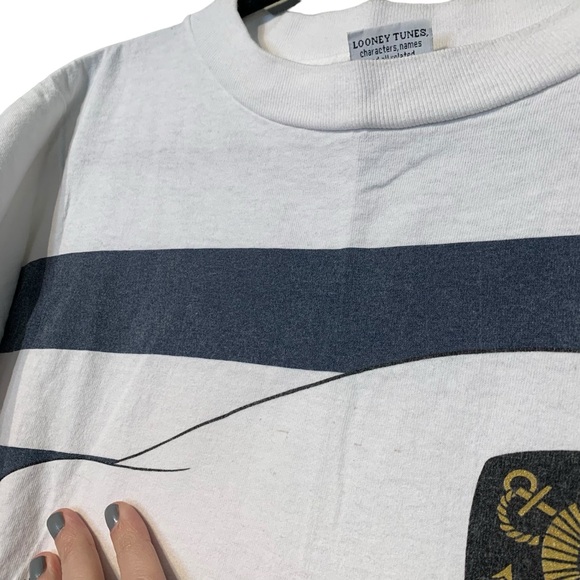 VINTAGE | ‘95 Single Stitch Sailor Tweety Bird Tee - Picture 8 of 11